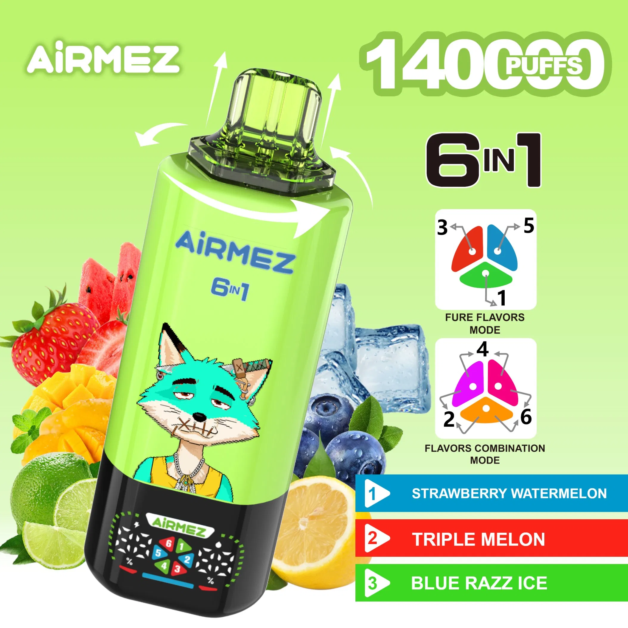 Airmez Vape 6 IN 1 140K Puffs price